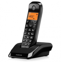 Motorola Digital Cordless Telephone | S1201B | Built-in display | Black