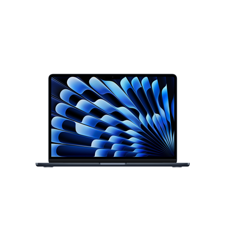 Apple MacBook | Air | Midnight | 13 " | IPS | 2560 x 1664 pixels | Apple M4 | 16 GB | Solid-state drive capacity 256 GB | Apple