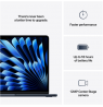 Apple MacBook | Air | Midnight | 13 " | IPS | 2560 x 1664 pixels | Apple M4 | 16 GB | Solid-state drive capacity 256 GB | Apple