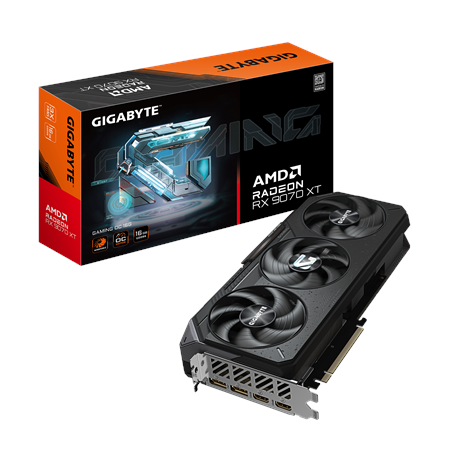 Gigabyte Radeon RX 9070 XT GAMING OC 16G | AMD | 16 GB | Radeon RX 9070 XT | HDMI ports quantity 2 | PCI-E 5.0