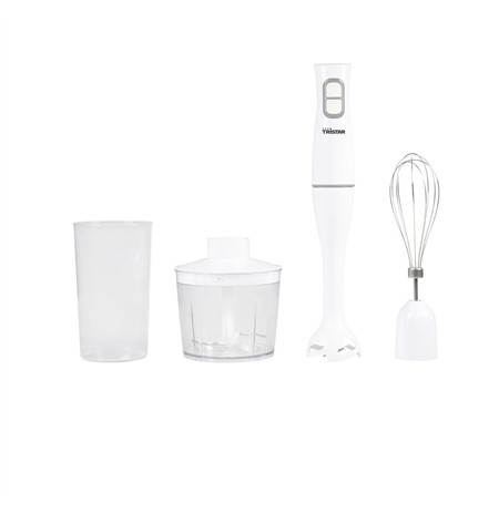 Tristar Hand blender set | MX-4851 | Hand Blender | 350 W | Number of speeds 2 | Turbo mode | Chopper | White
