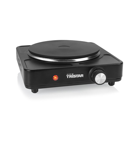 Tristar Table hob | KP-6151 | Number of burners/cooking zones 1 | Black | Electric