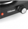 Tristar Table hob | KP-6151 | Number of burners/cooking zones 1 | Black | Electric