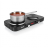 Tristar Table Hob | KP-6152 | Number of burners/cooking zones 2 | Black | Electric