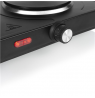 Tristar Table Hob | KP-6152 | Number of burners/cooking zones 2 | Black | Electric