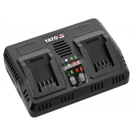 Yato SMART CHARGER DUAL 18V (2.4-4.5A)