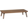 Maclean Wooden Monitor / Laptop Stand, (500x240x120mm), black walnut, max. 20kg, MC-930