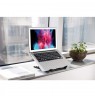 Manhattan Laptop and Tablet Stand, Adjustable (5 positions), Suitable for all tablets and laptops up to 15.6", Portable and Ligh