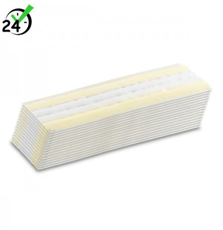 Set of 15 disposable KARCHER EasyFix cloths