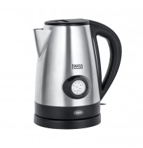 Electric kettle with water temperature indicator, TEESA, stainless steel, 2200W, 1,7L