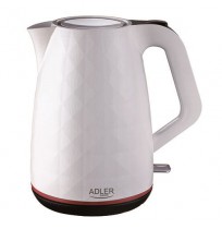 Kettle electric Adler AD 1277 w (2200W 1.7l, white color)