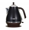 Kettle electric DeLonghi Icona Vintage KBOV 2001.BK (2000W 1.7l, black color)