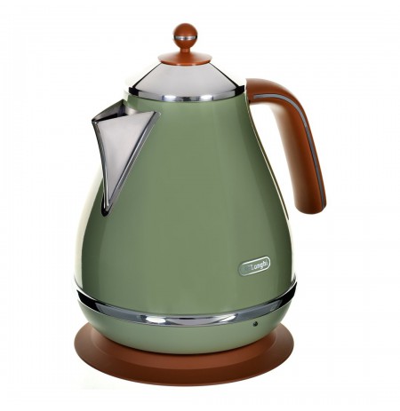 Kettle electric DeLonghi Icona Vintage KBOV 2001.GR (2000W 1.7l, olive color)