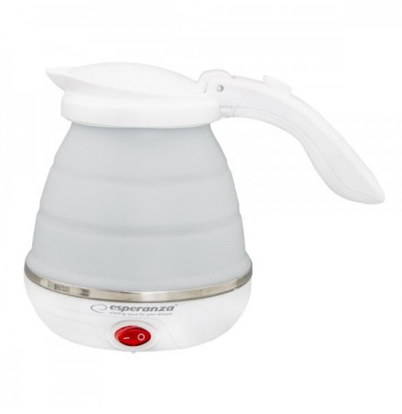 Kettle electric Esperanza NIAGARA EKK023 (750W 0.5l, white color)