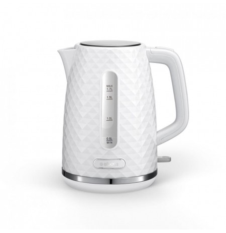 C280B ELDOM Kettle ELLI, capacity 1.7 l, power 2200 W, black, strix, white