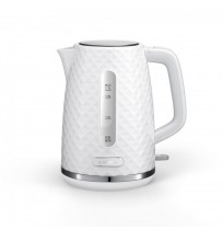 C280B ELDOM Kettle ELLI, capacity 1.7 l, power 2200 W, black, strix, white