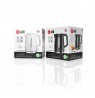 C280B ELDOM Kettle ELLI, capacity 1.7 l, power 2200 W, black, strix, white
