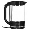 Bosch TWK70B03 electric kettle 1.7 L 2400 W Black, Transparent