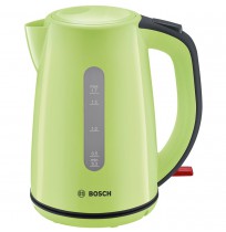 Kettle electric BOSCH TWK 7506 (2200W 1.7l, light green color)