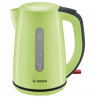 Kettle electric BOSCH TWK 7506 (2200W 1.7l, light green color)
