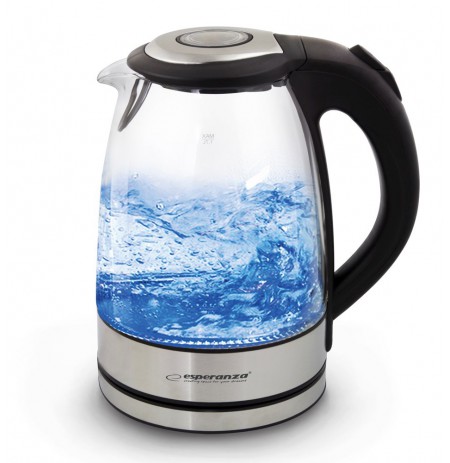 Kettle electric Esperanza Tugela EKK012 (2200W 1.7l, black color)