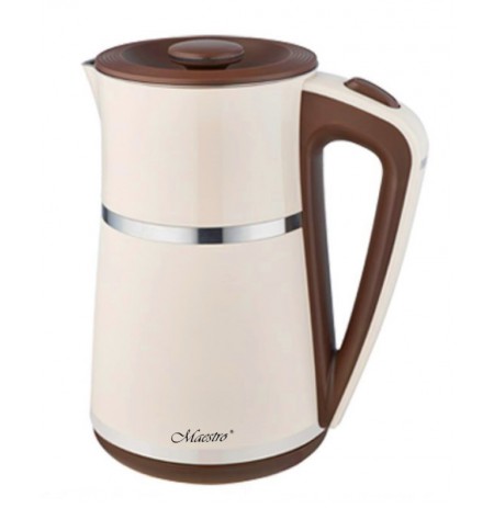 Feel-Maestro MR030 white electric kettle 1.2 L 1500 W
