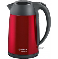 Bosch | Kettle | DesignLine TWK3P424 | Electric | 2400 W | 1.7 L | Stainless steel | 360° rotational base | Red