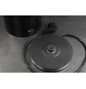 ELDOM Kettle NEVO, 2200 W, 1.7 L, temperature control, plastic + glass
