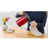 Electric kettle Bosch TWK 7L464, 2400 W, 1.7 l Red