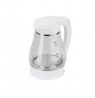 Adler | Kettle | AD 1274 | Electric | 2200 W | 1.7 L | Polypropylene/Glass | 360° rotational base | White