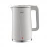 ELDOM NEEV kettle, capacity 1.7 l, power 2200 W, steel center, gray