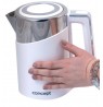 Concept RK3170 electric kettle 1.7 L 2200 W Stainless steel, White