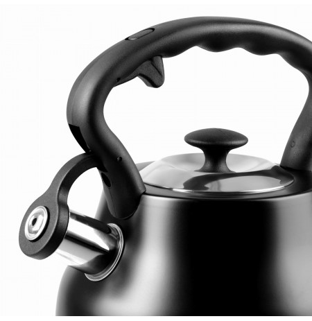 PROMIS Kettle 3.0 L, ANDREA, matt black, black handle