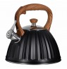 PROMIS TMC25D Kettle 3.0 l, ANTONIO, black, wooden handle