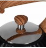 PROMIS TMC25D Kettle 3.0 l, ANTONIO, black, wooden handle