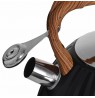PROMIS TMC25D Kettle 3.0 l, ANTONIO, black, wooden handle