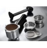 Coffee machine pump-driven DeLonghi Dedica Style EC 685.M (1350W, silver color)