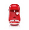 Coffee machine espresso BOSCH TAS1006 (1400W, red color)
