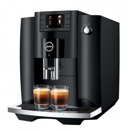 Jura E6 Piano Black espresso machine (EC)