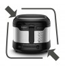 Tefal FF215D Deep fryer Single Black,Stainless steel Stand-alone 1600 W