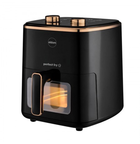 ELDOM FRITTA fat-free fryer, capacity 5.0 l, adjustable temp., clock, 1500 W