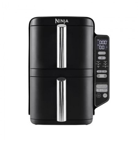 Ninja SL300EU fryer Double 7.6 L Stand-alone 2470 W Low fat fryer Black