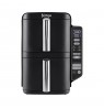 Ninja SL300EU fryer Double 7.6 L Stand-alone 2470 W Low fat fryer Black