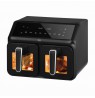 Double fat-free fryer, 2200 W, capacity 8 l, LED display