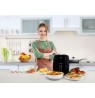 ELDOM FRITTO fat-free fryer, capacity 3.5 l, adjustable temp., clock, 1300 W