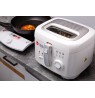 Fryer ELDOM FR18 (2,5 l, 0,5 kg, 1800W, white color)