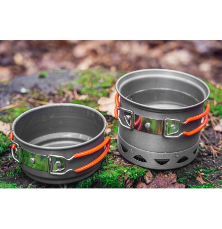 2-in-1 cookware set with heatsink