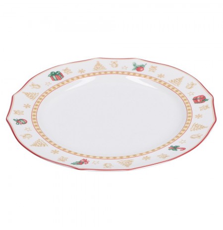 LA PORCELLANA BIANCA CHRISTMAS EDITION Cake stand 31 cm