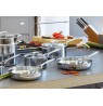 DEMEYERE Industry 5 24 CM Silver steel pan