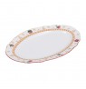 LA PORCELLANA BIANCA CHRISTMAS EDITION Oval tray 32 cm